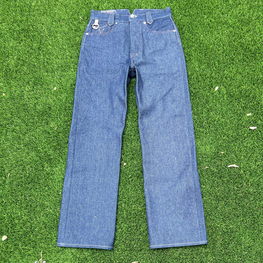 vintage cut pants 𖤐 indigo