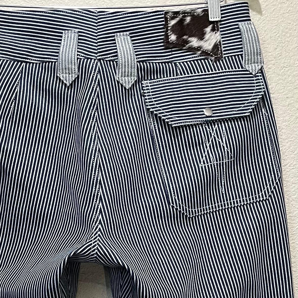 𖤐 pants - hickory stripe