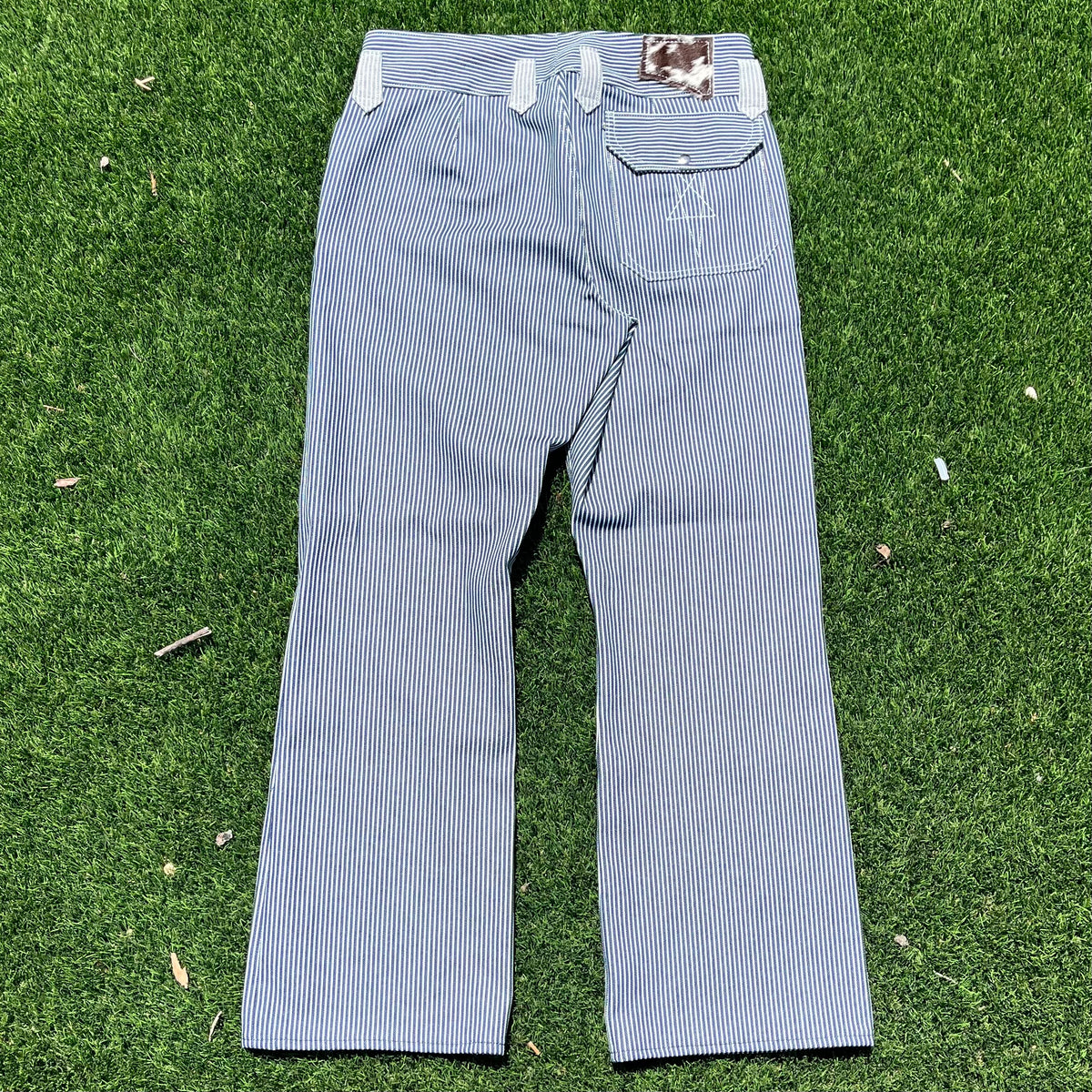𖤐 pants - hickory stripe