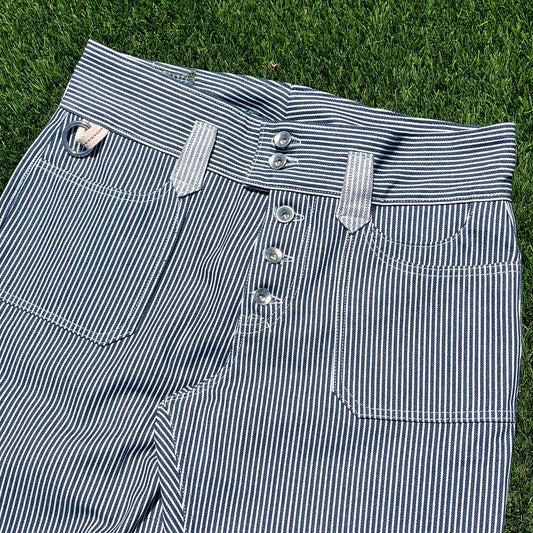 𖤐 pants - hickory stripe
