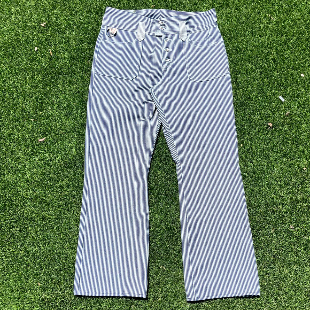 𖤐 pants - hickory stripe