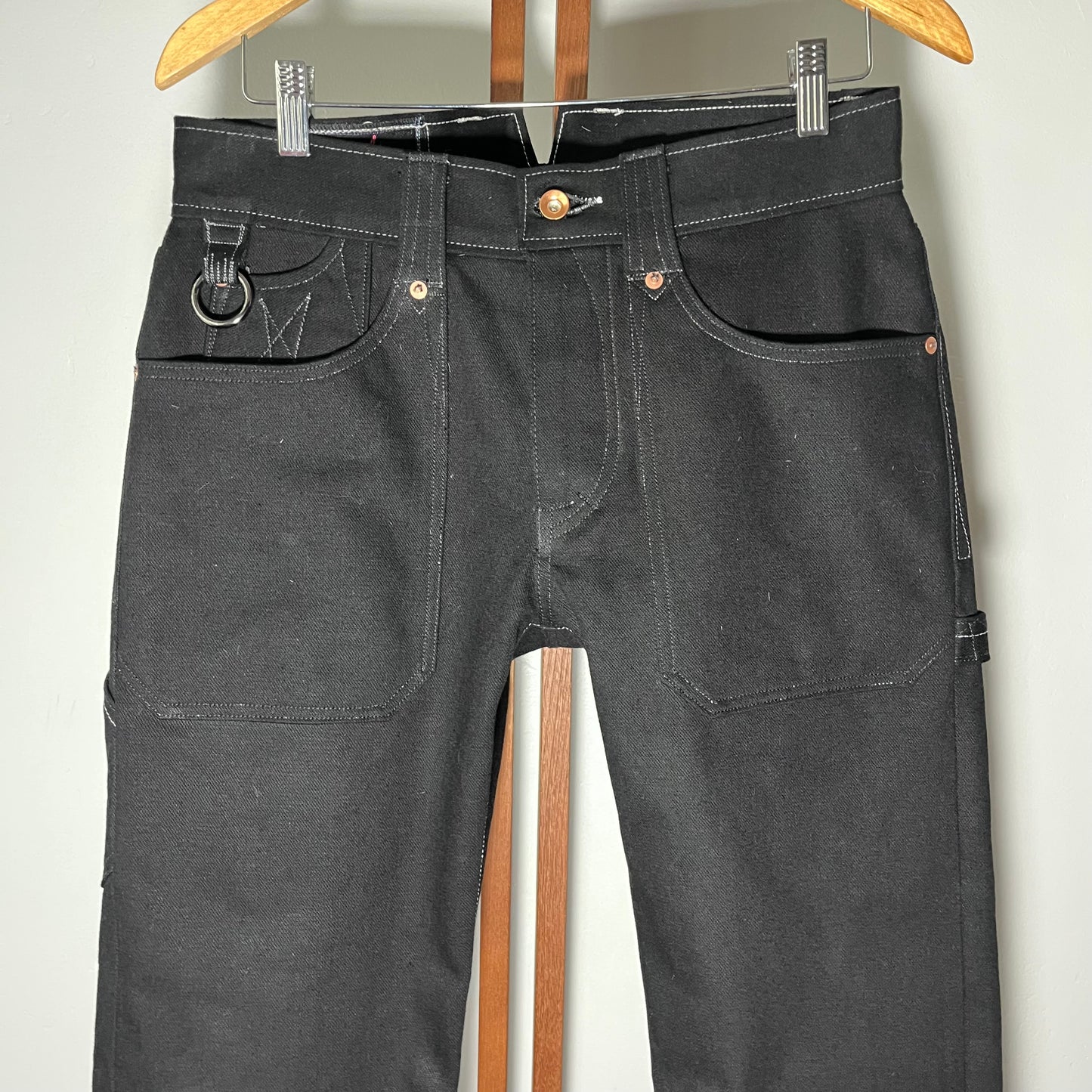 carpenter pants 𖤐 black