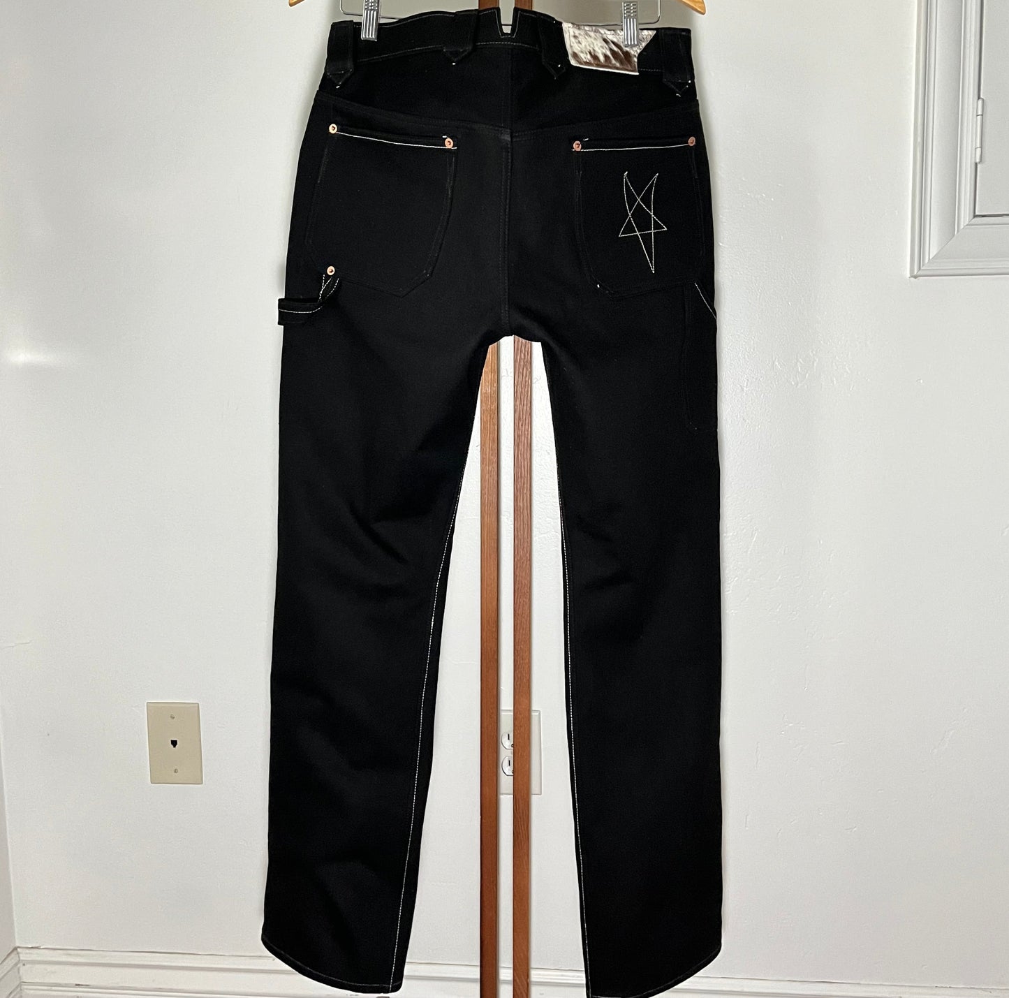 carpenter pants 𖤐 black
