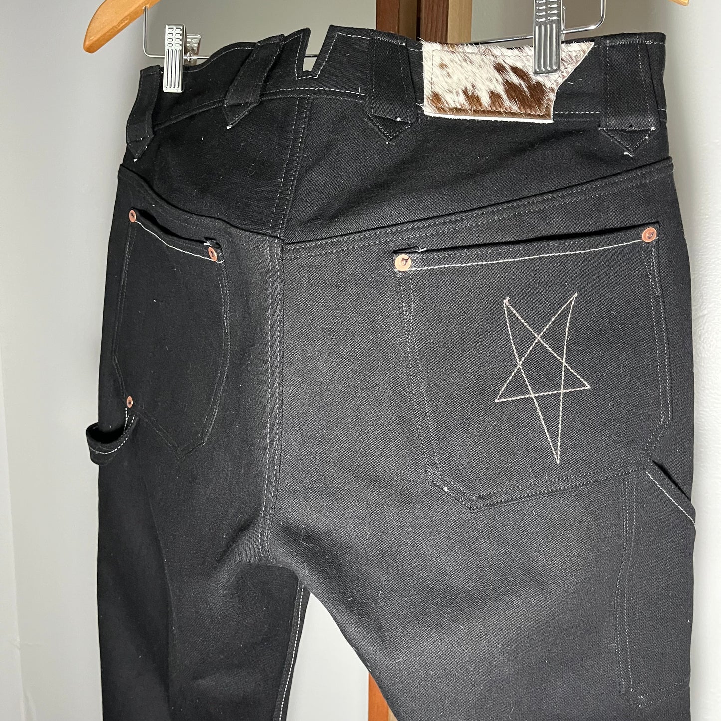 carpenter pants 𖤐 black