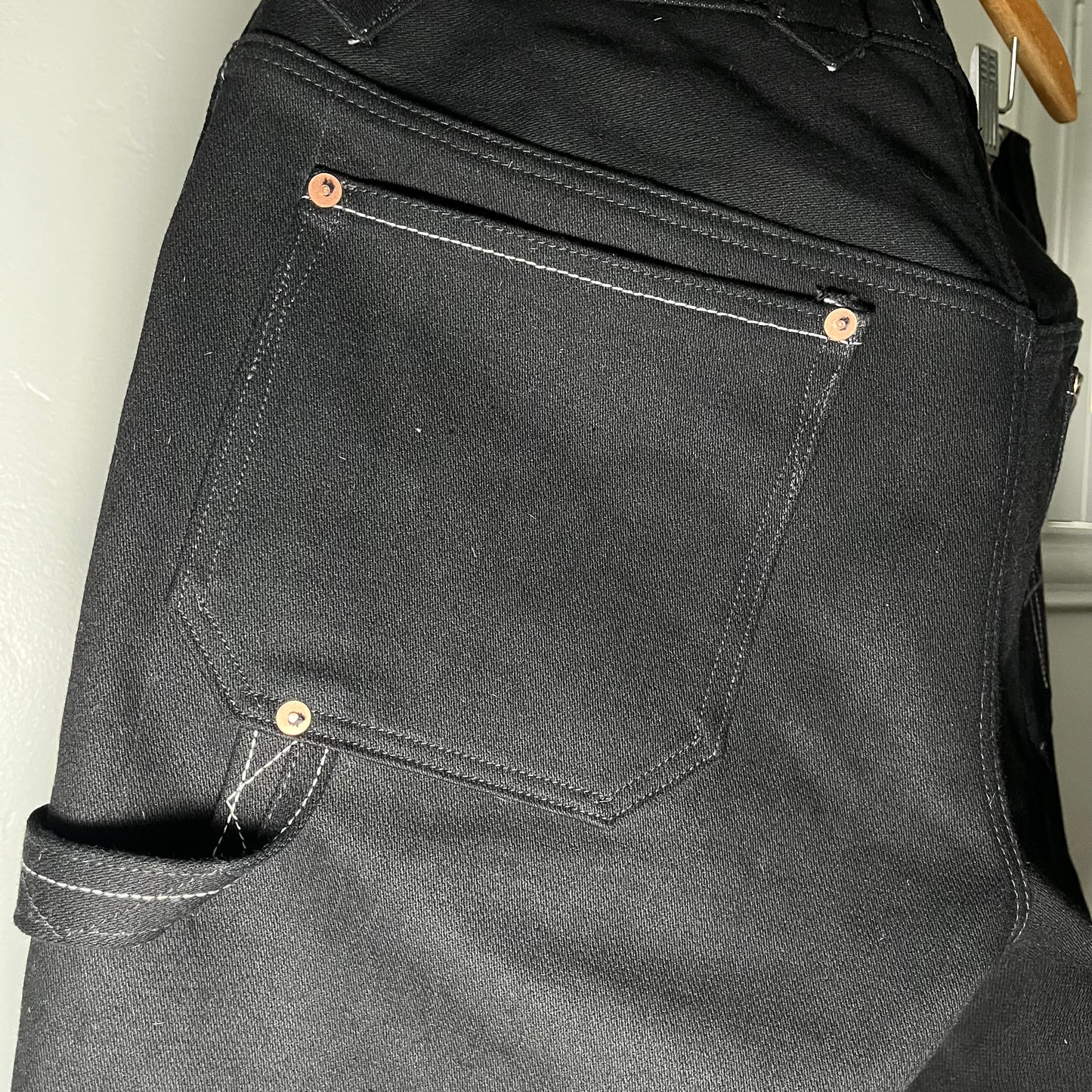 carpenter pants 𖤐 black