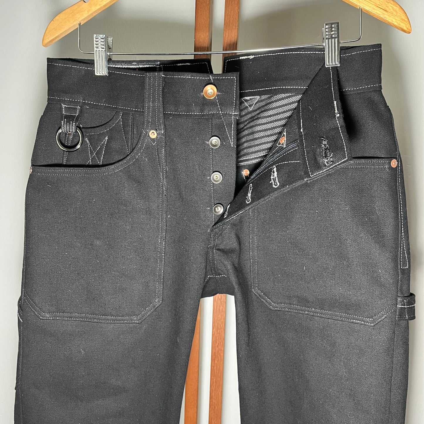 carpenter pants 𖤐 black