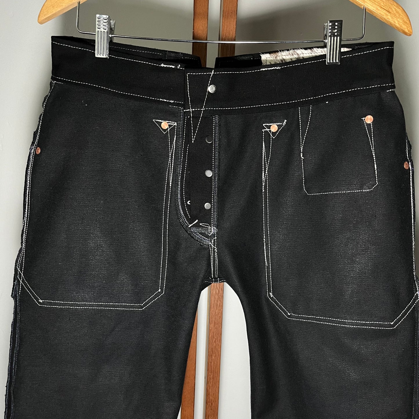 carpenter pants 𖤐 black