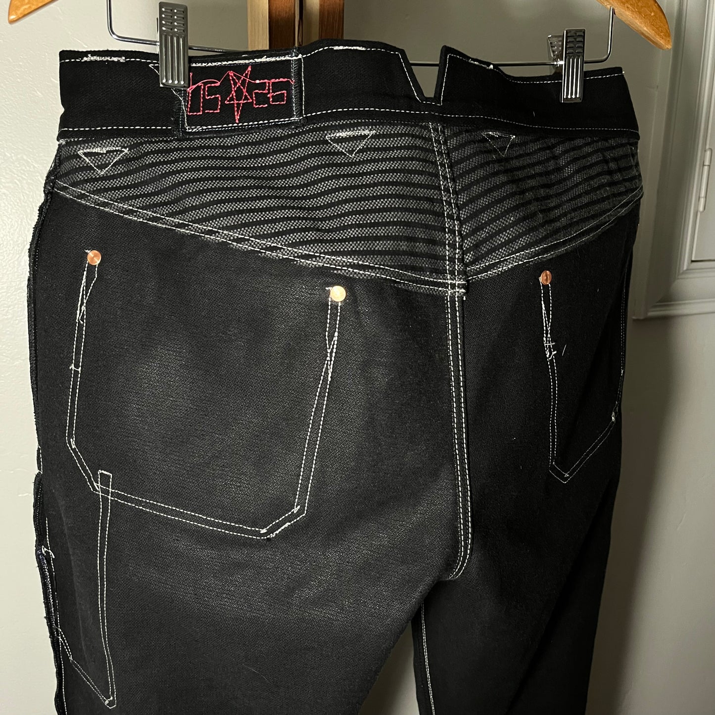 carpenter pants 𖤐 black